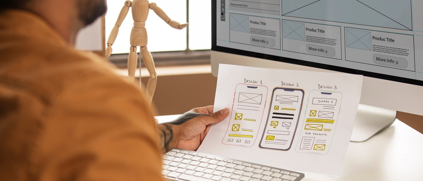 UI UX design process for web and mobile applications